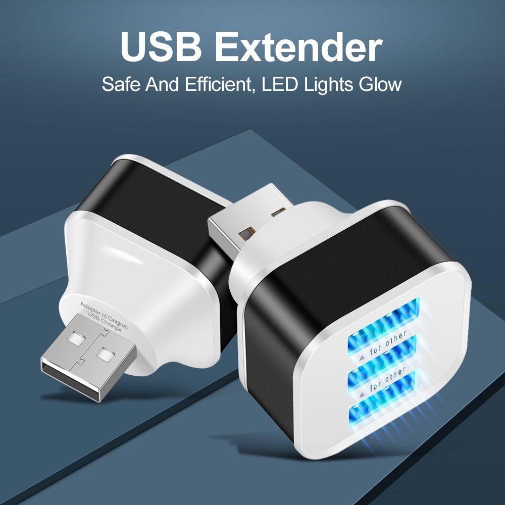 Laptop Charger - 3 منافذ USB فتحات محول USB