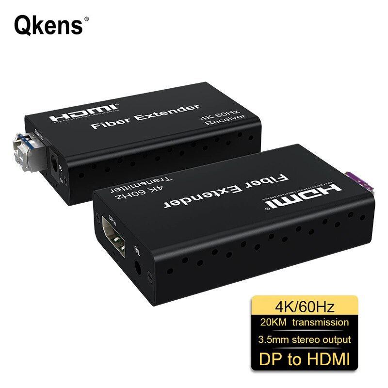 Hdmi Cable - جهاز تمديد DisplayPort إلى HDMI بدقة