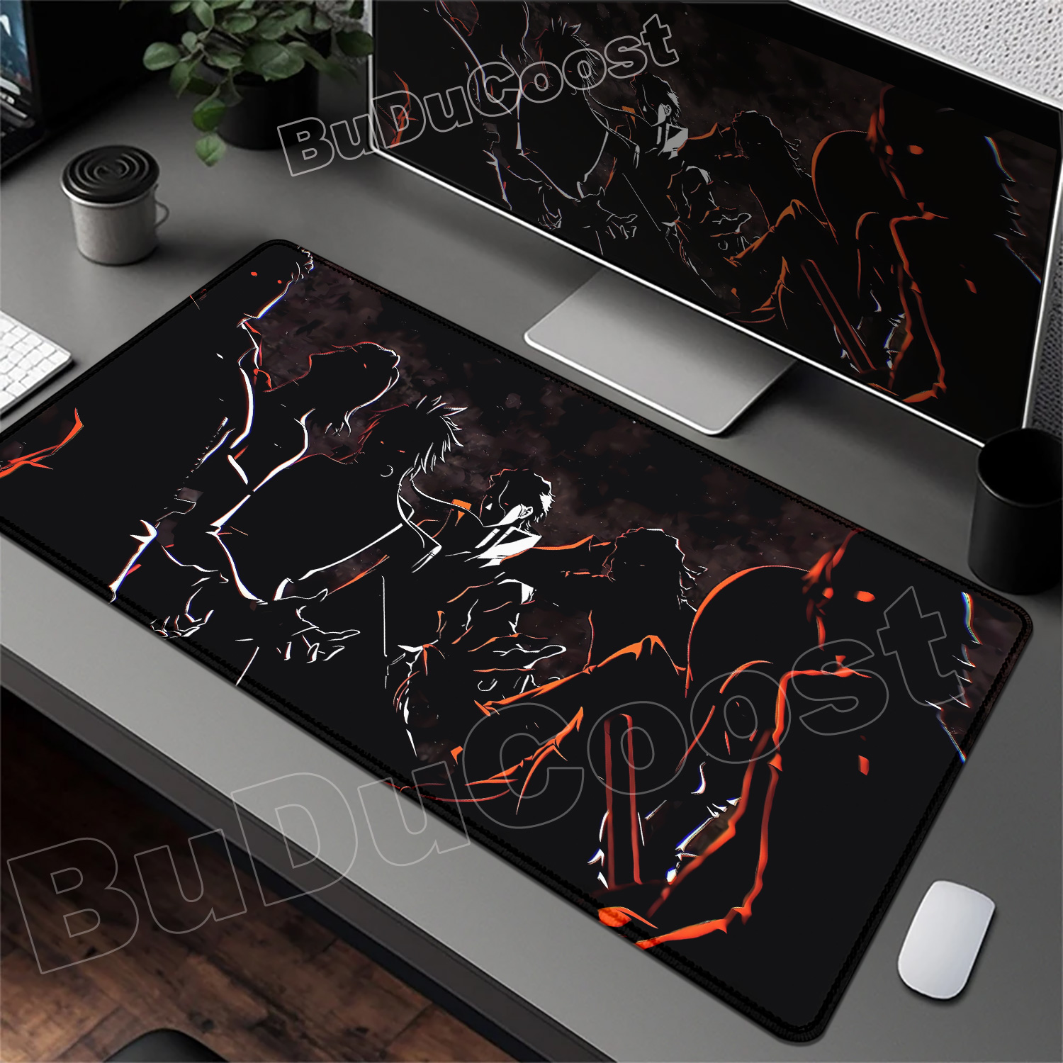 Laptop Cooling Pad - بساط لوحة مفاتيح مطاطي BLEACH، سجادة