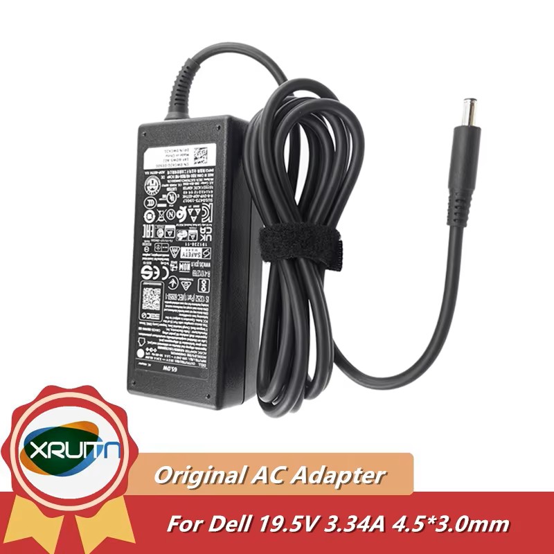 Laptop Charger - الأصلي لديل محمول امدادات الطاقة DA65NM111-00