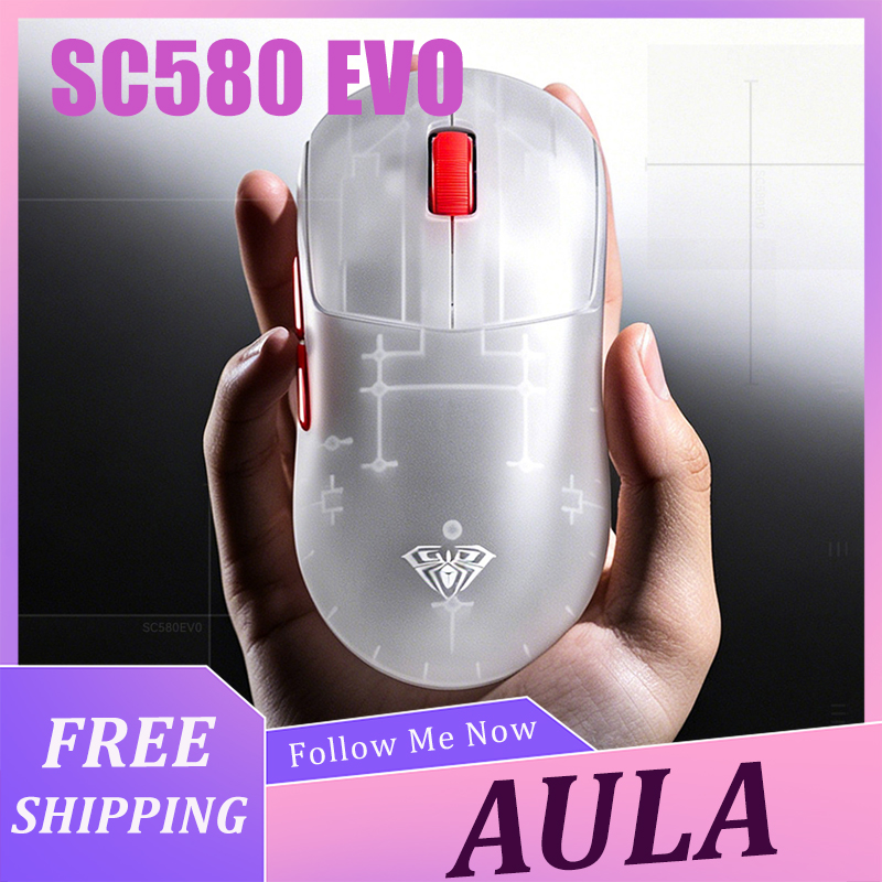 Laptop Mouse - ماوس AULA SC580 EVO خفيف الوزن