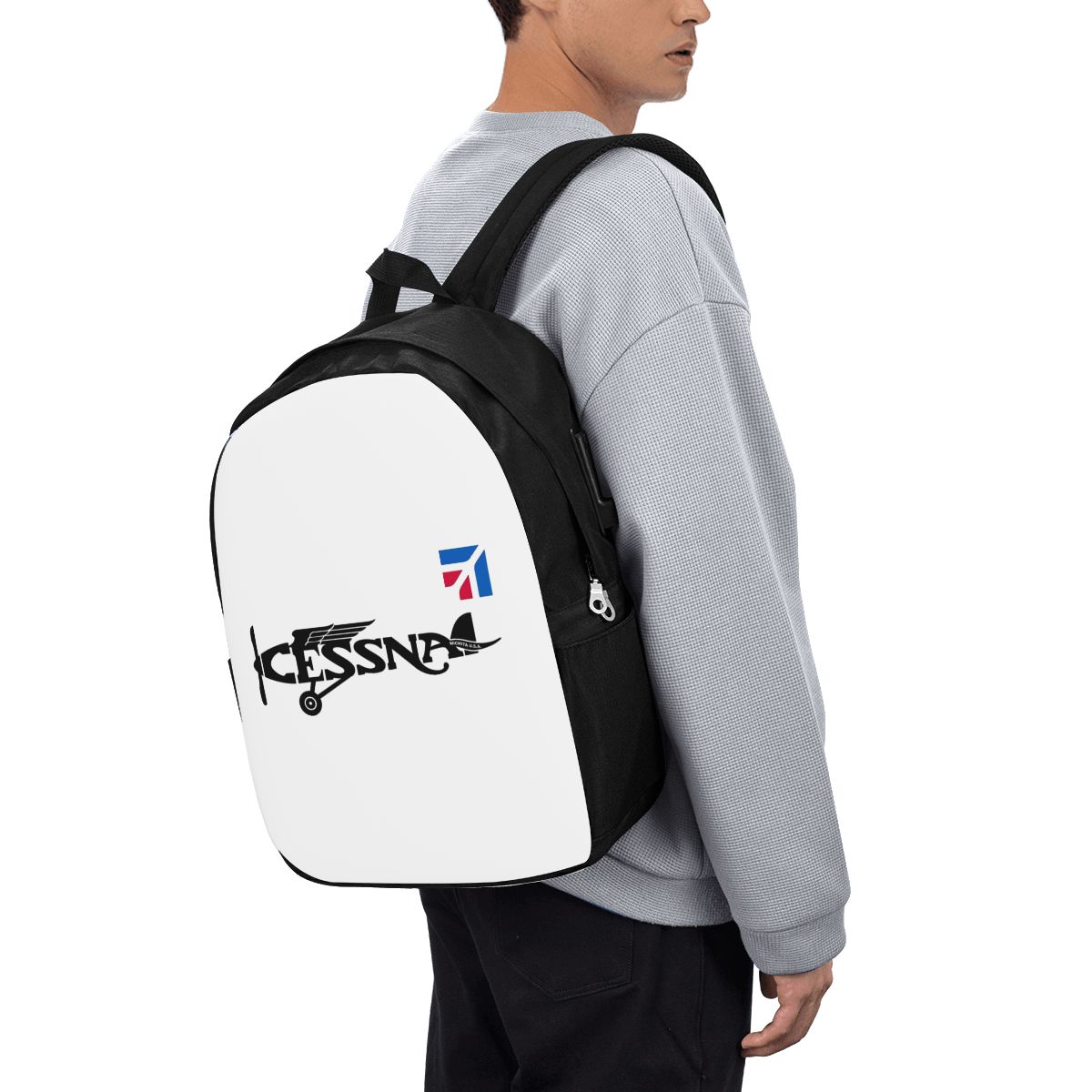 حقيبة ظهر بشعار سيسنا، حقيبة س - مراجعة Laptop Bag وسعره