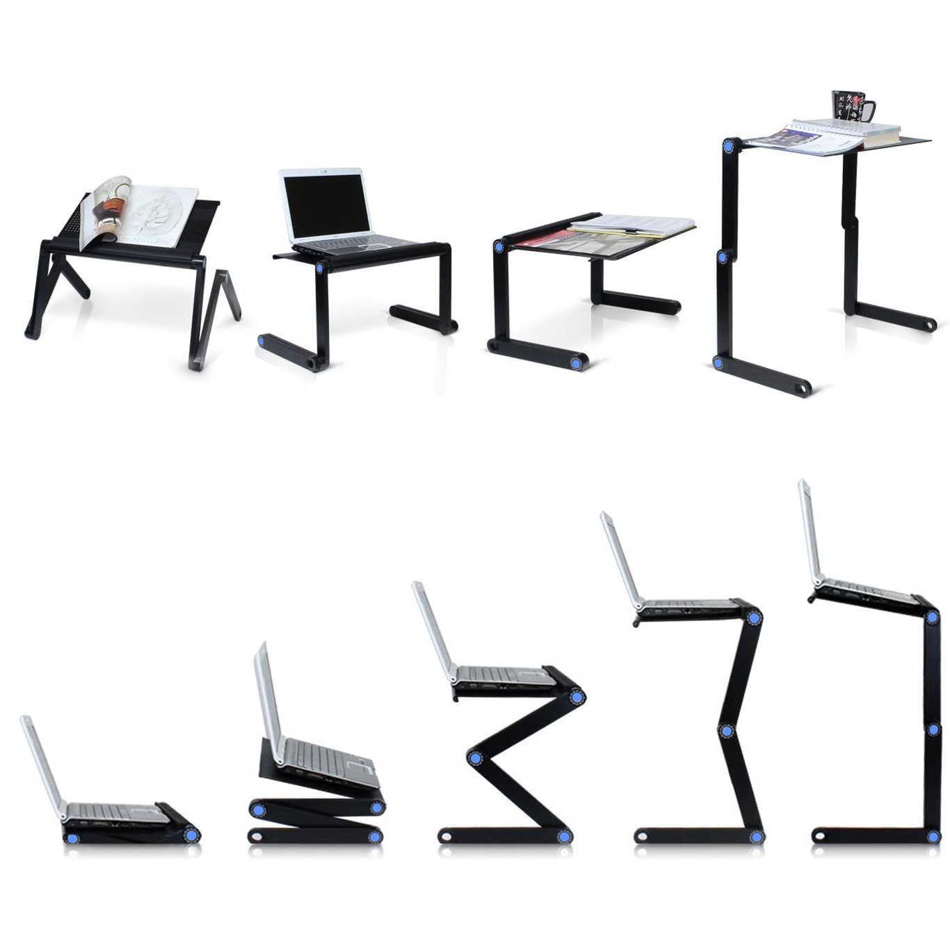 حامل لاب توب من الألومنيوم ومك - مراجعة Laptop Cooling Pad وسعره