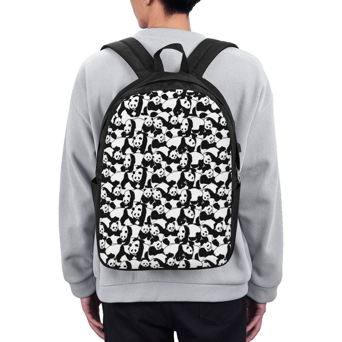 حقيبة ظهر بنمط الباندا، حقيبة  - مراجعة Laptop Bag وسعره