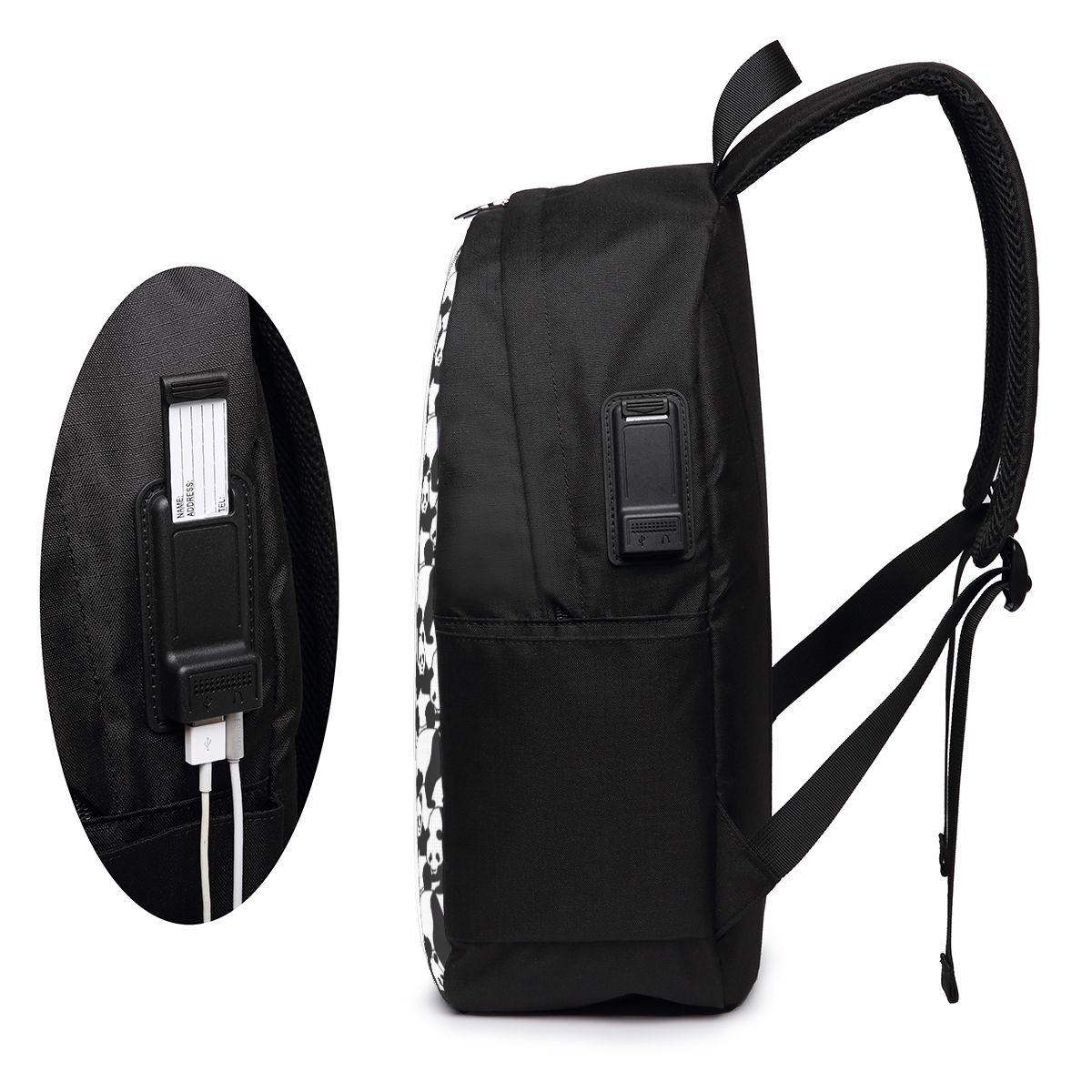 حقيبة ظهر بنمط الباندا، حقيبة  - مراجعة Laptop Bag وسعره