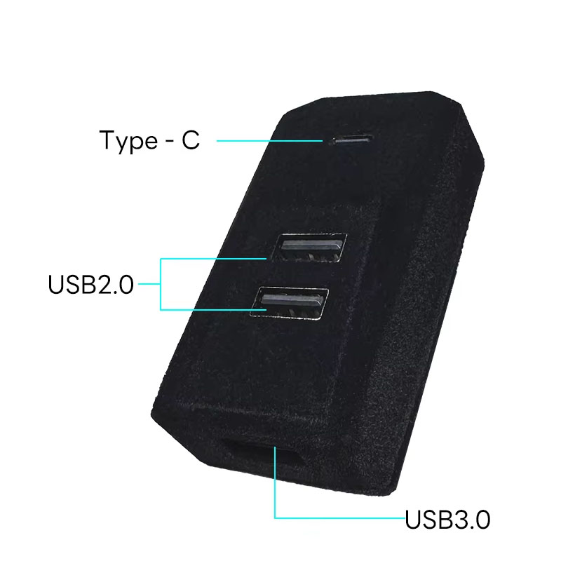 محطة إرساء لصندوق قفازات السيا - مراجعة Usb C Hub وسعره